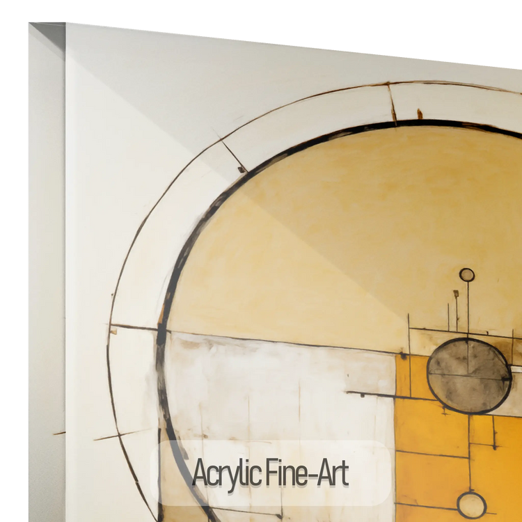 Livets schema | Lekfull geometrisk abstraktion av vardaglig existens