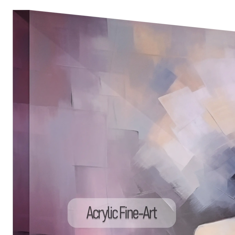 Mosaik Muse | Abstrakt Figur med Livlige Farve Accenter