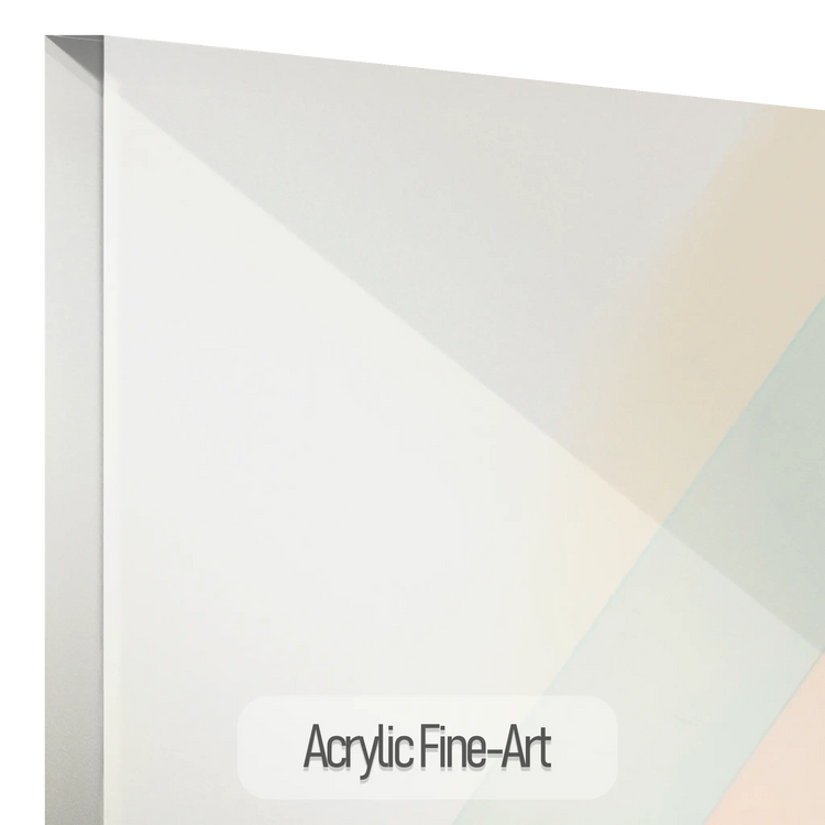 Moral Kompas | Minimalistisk Geometri i Kunstnerisk Moderne Kunstramme