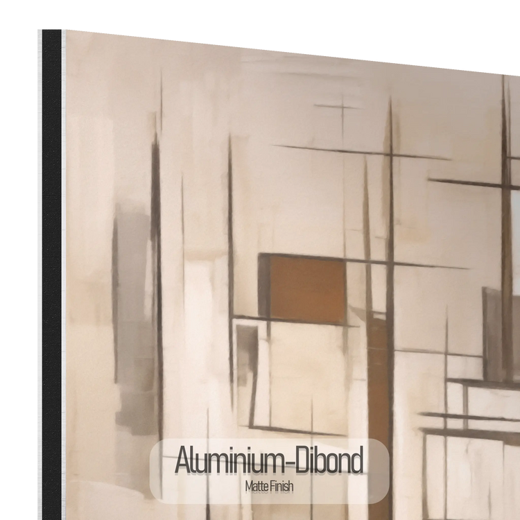 Le Gardien Silencieux | Gardien de la Tranquillité dans l'Abstraction Minimaliste