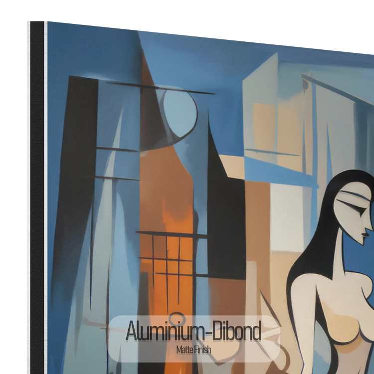 Città dei Sogni n.1 | Incontro Astratto in una Città dei Sogni su Tela Artistica