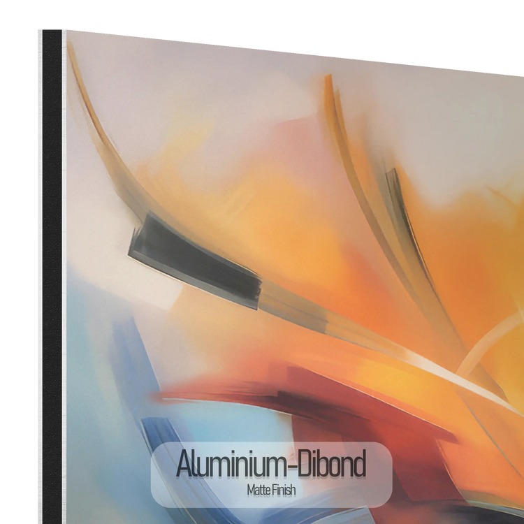 Dusza Feniksa | Dynamiczne abstrakcyjne dzieło sztuki do nowoczesnych wnętrz