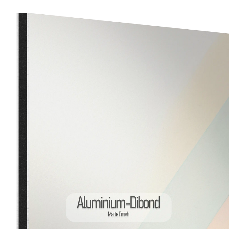 Moral Kompas | Minimalistisk Geometri i Kunstnerisk Moderne Kunstramme