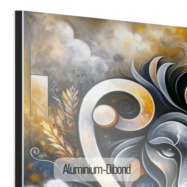 Stjernetegn Løven med Onyx Fødselssten i Moderne Kunstramme