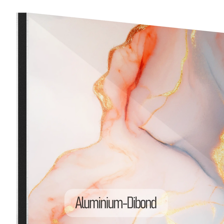 Lapis Lazuli | Mineralårer af Guld og Azurblå Sten Kunsttryk