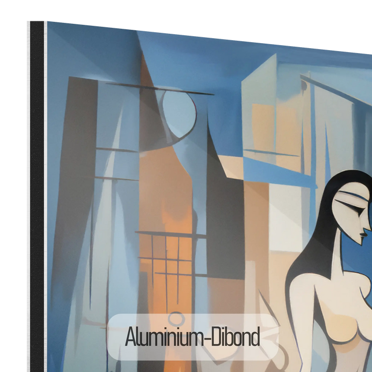 Città dei Sogni n.1 | Incontro Astratto in una Città dei Sogni su Tela Artistica