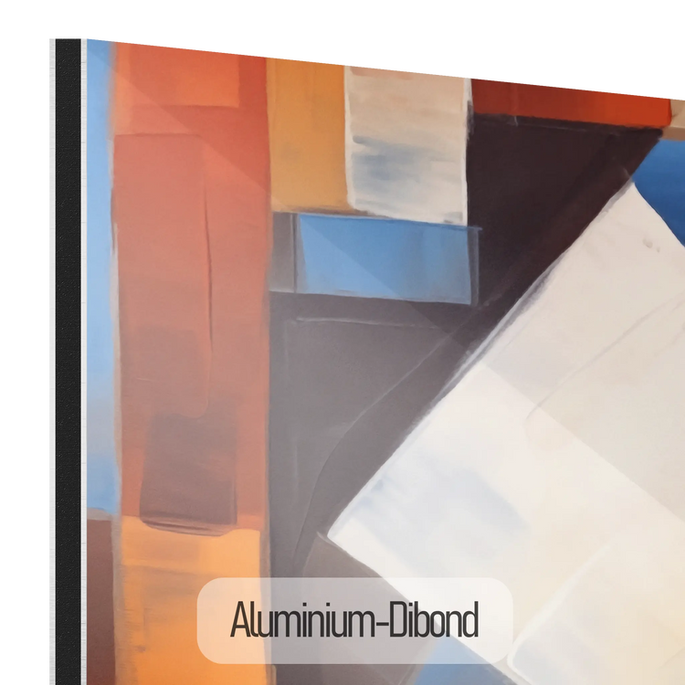 Abstract Collection | Cerulean Introspection | Contemporary Abstract Atmosphere in Art Print by Roderick Sebastiaan | Aluminium-Dibond_b301a3ed-b83f-42d7-8831-0d1fa144d014