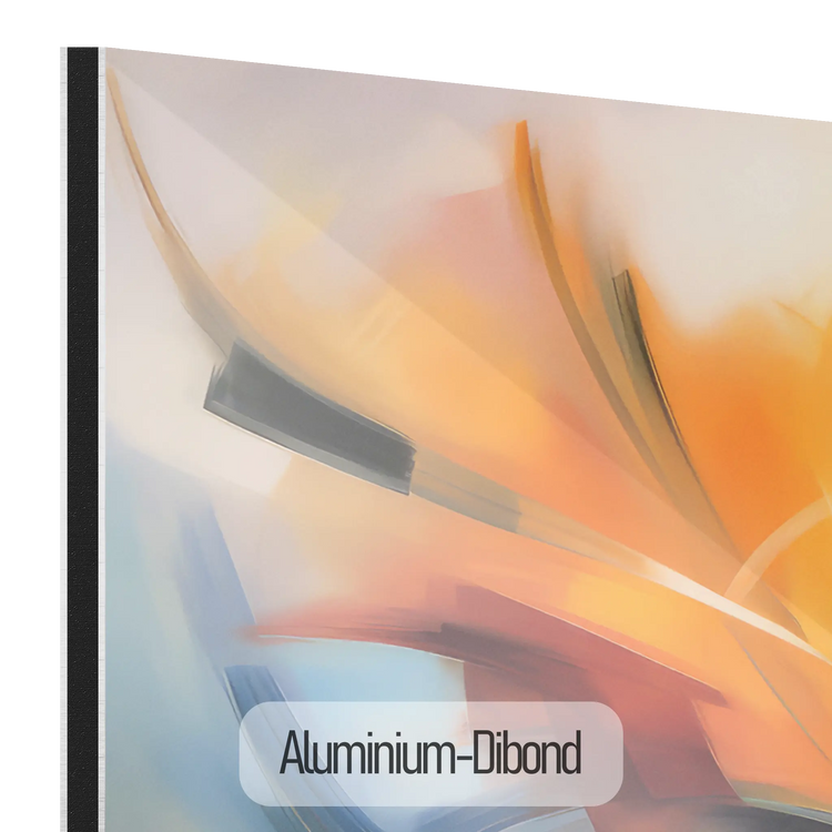 Dusza Feniksa | Dynamiczne abstrakcyjne dzieło sztuki do nowoczesnych wnętrz