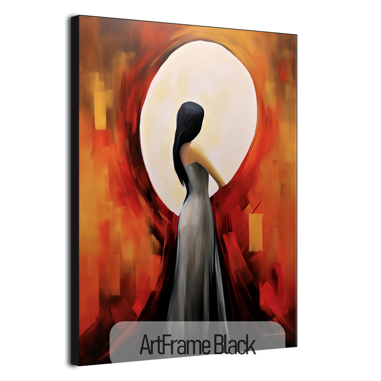 Point de Tournant | Étreinte Abstraite de Lumière et d'Ombre