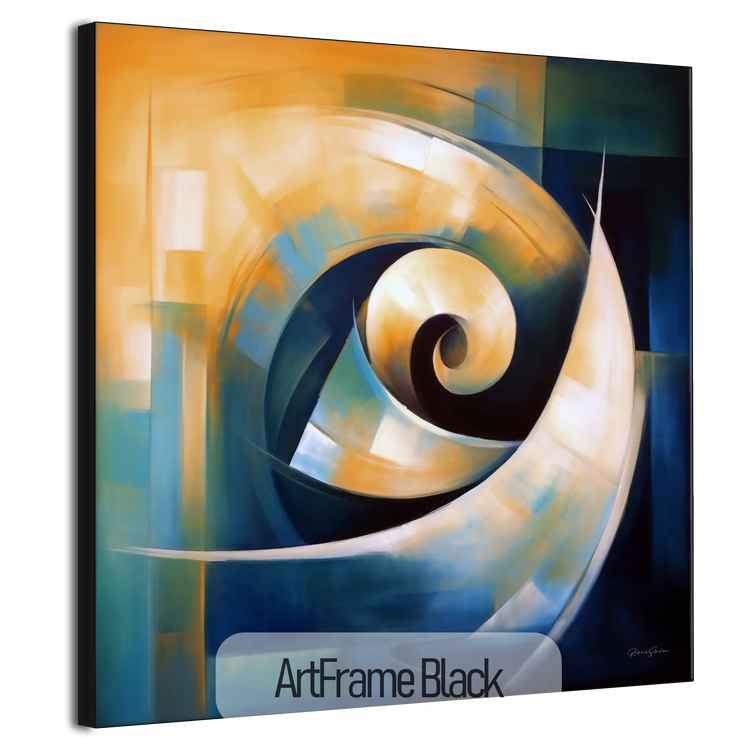 The Spiral | Abstract Dynamics and Movement in Modern Colours
