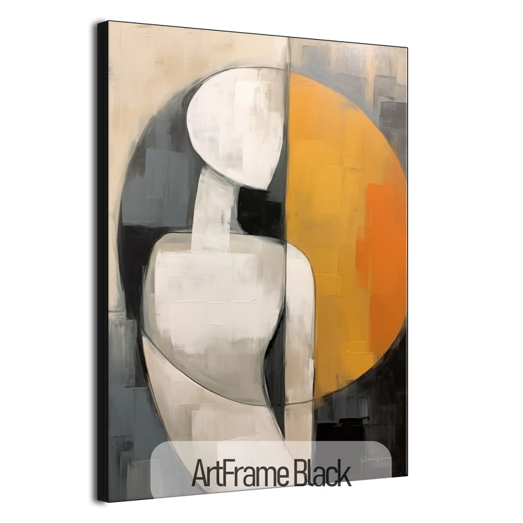 Abstract Collection | Duality of Light | Abstract Play of Shadow and Light on Art cloth by Roderick Sebastiaan | ArtFrameBlackFrame_d176a0a0-dca7-40e8-ba30-47c8e7054d57