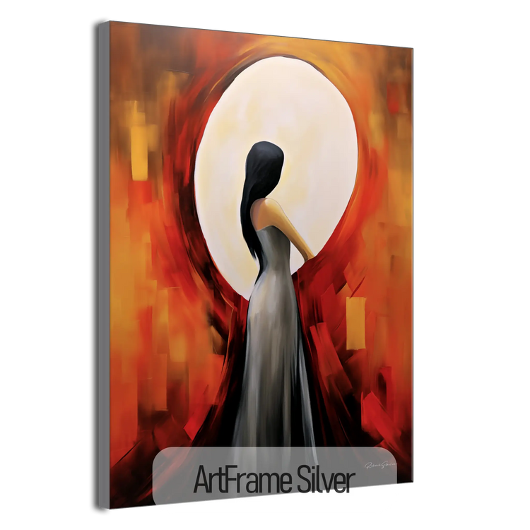 Point de Tournant | Étreinte Abstraite de Lumière et d'Ombre