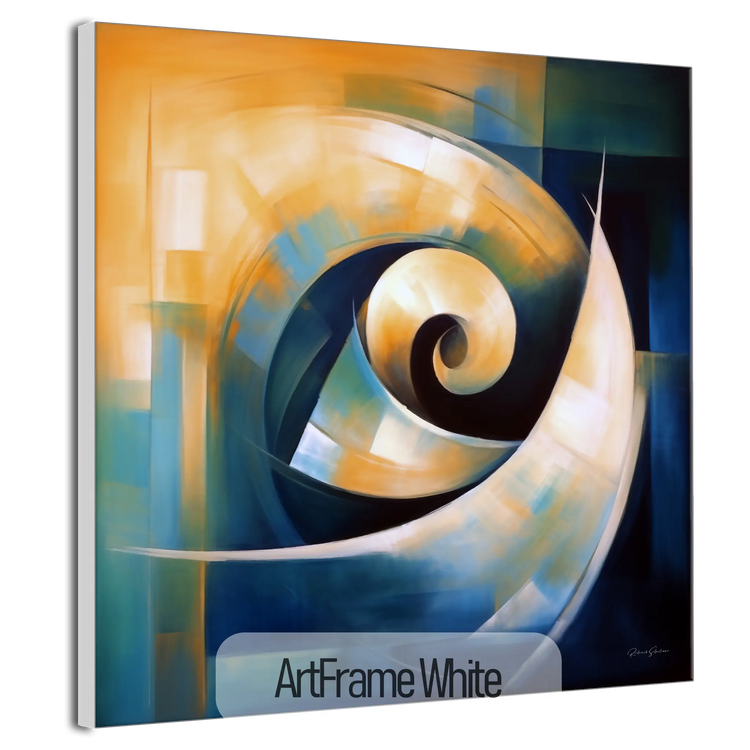 The Spiral | Abstract Dynamics and Movement in Modern Colours
