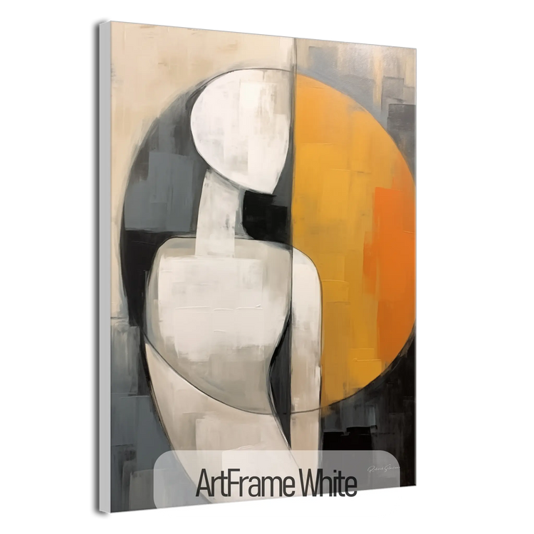 Abstract Collection | Duality of Light | Abstract Play of Shadow and Light on Art cloth by Roderick Sebastiaan | ArtFrameWhiteFrame_86587b95-88d4-4e5e-9525-f3b6f86efd28