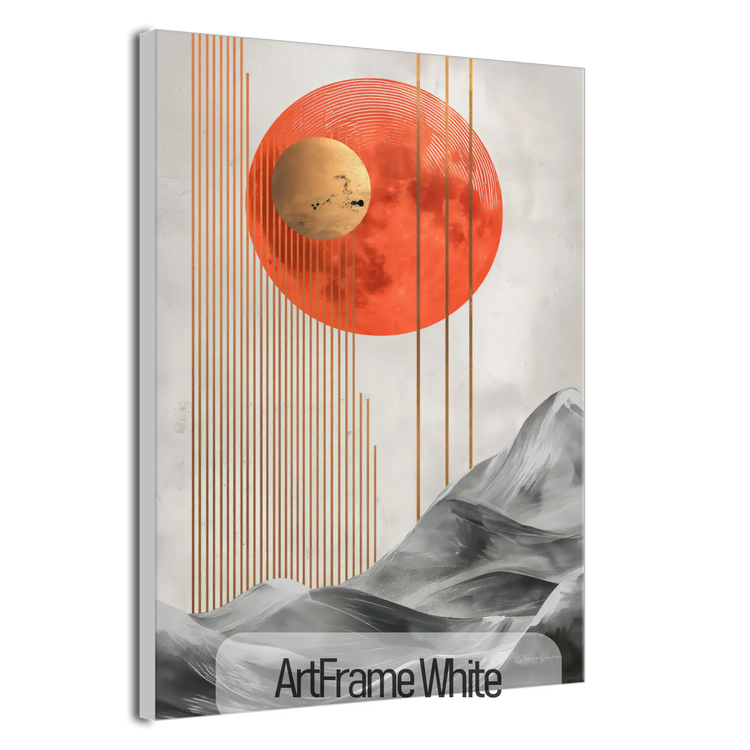 Zrównoważenie Zen | Harmonijna Abstrakcyjna Równowaga Natury i Geometrii