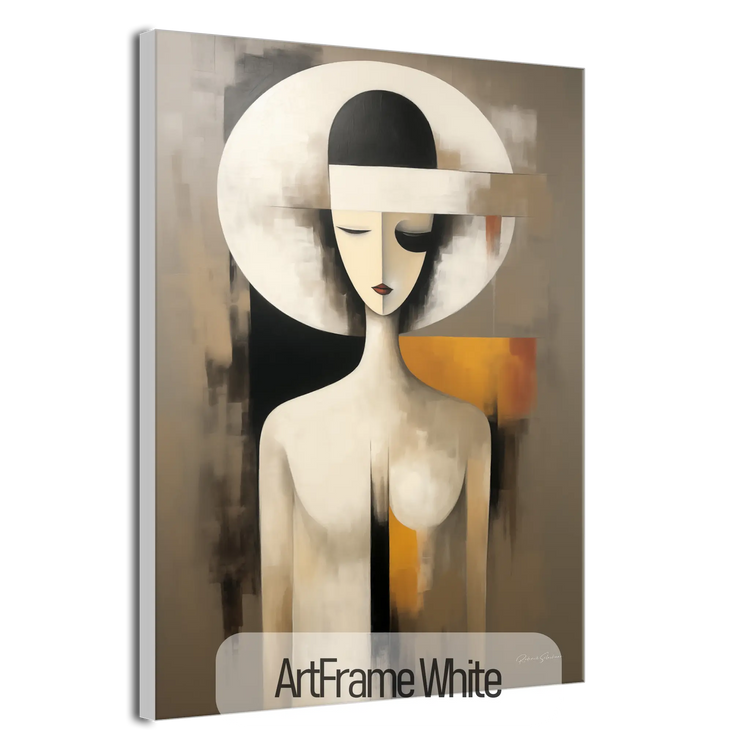 Abstract Collection | A Clockwork Orange | Modern Portrait Abstraction and Ode to Film by Roderick Sebastiaan | ArtFrameWhiteFrame_cd37e2e0-1c3c-46c0-9652-4de065f3704b
