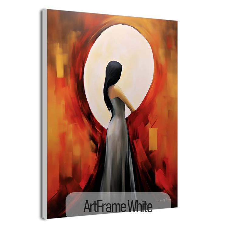 Point de Tournant | Étreinte Abstraite de Lumière et d'Ombre