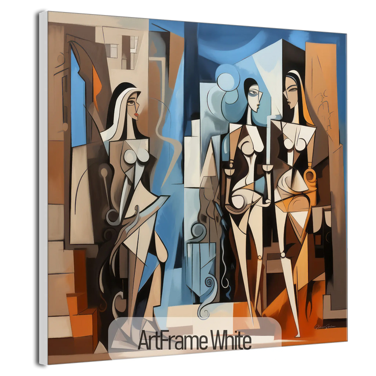 Ville de Rêve No.3 | Cubismo e Contrasto in una Metropoli da Sogno