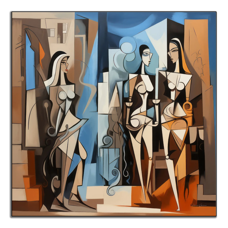 Ville de Rêve No.3 | Cubismo e Contrasto in una Metropoli da Sogno