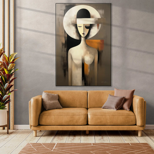 Abstract Collection | A Clockwork Orange | Modern Portrait Abstraction and Ode to Film by Roderick Sebastiaan | BeautifulAbstractedPaintinginLargeBrightLivingRoom_7e948dfa-8ddf-4a24-8318-94b3b2225996