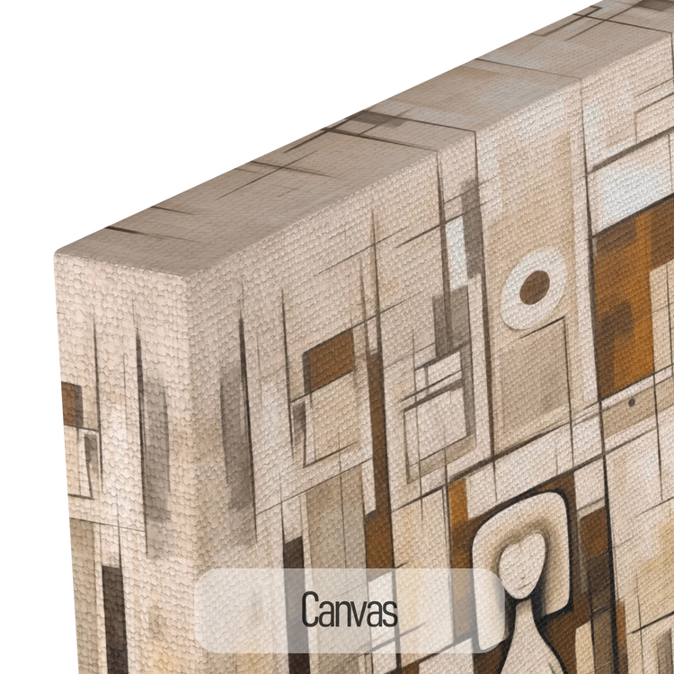 Le Gardien Silencieux | Gardien de la Tranquillité dans l'Abstraction Minimaliste