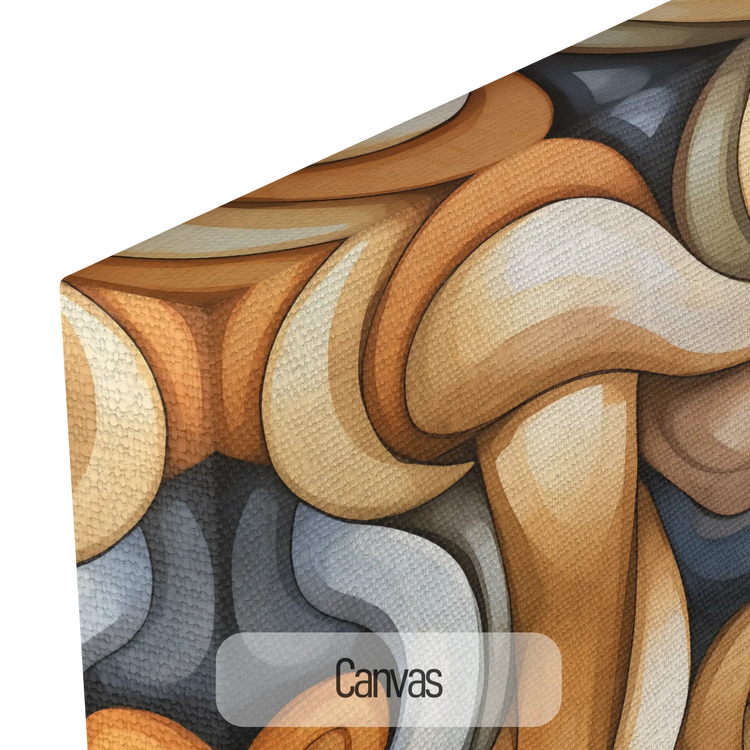 Le Tisseur de Rêves | Vagues et Courbes Surréalistes sur Cadre Artistique