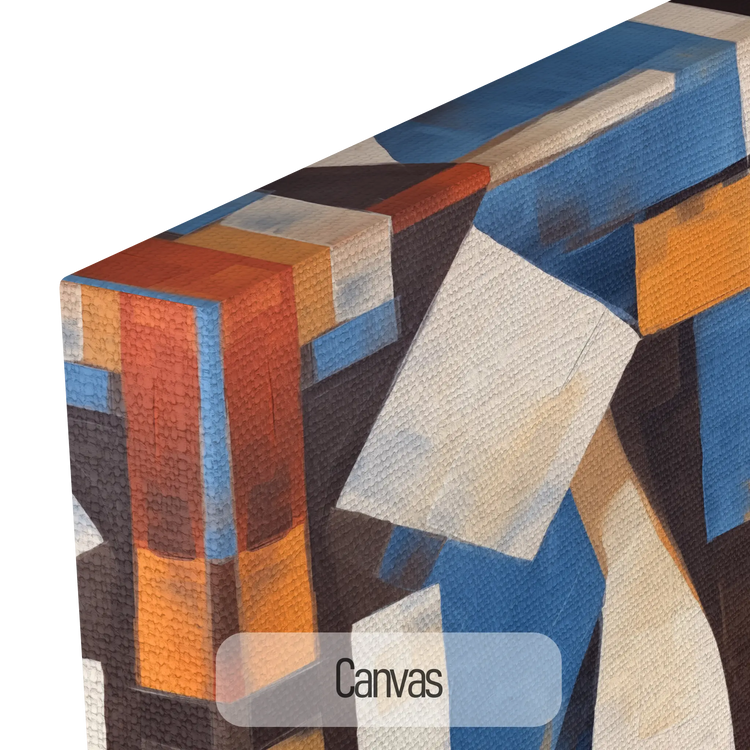 Abstract Collection | Cerulean Introspection | Contemporary Abstract Atmosphere in Art Print by Roderick Sebastiaan | Canvas_677c90a9-e807-48dd-93d9-37d4300415cf