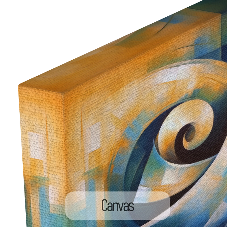 The Spiral | Abstract Dynamics and Movement in Modern Colours