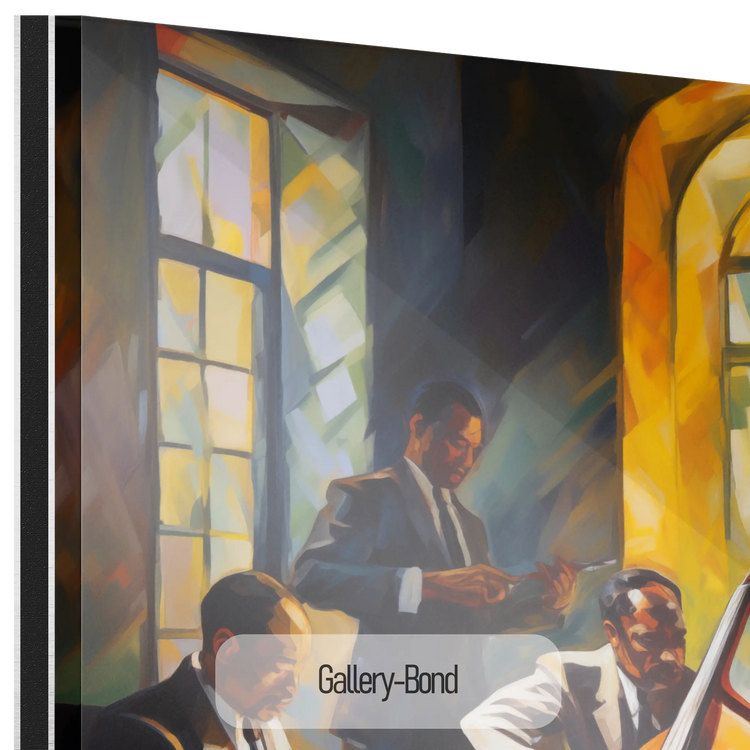 The Soul of Bourbon Street | Lively Warm Jazz Evening in Art Frame