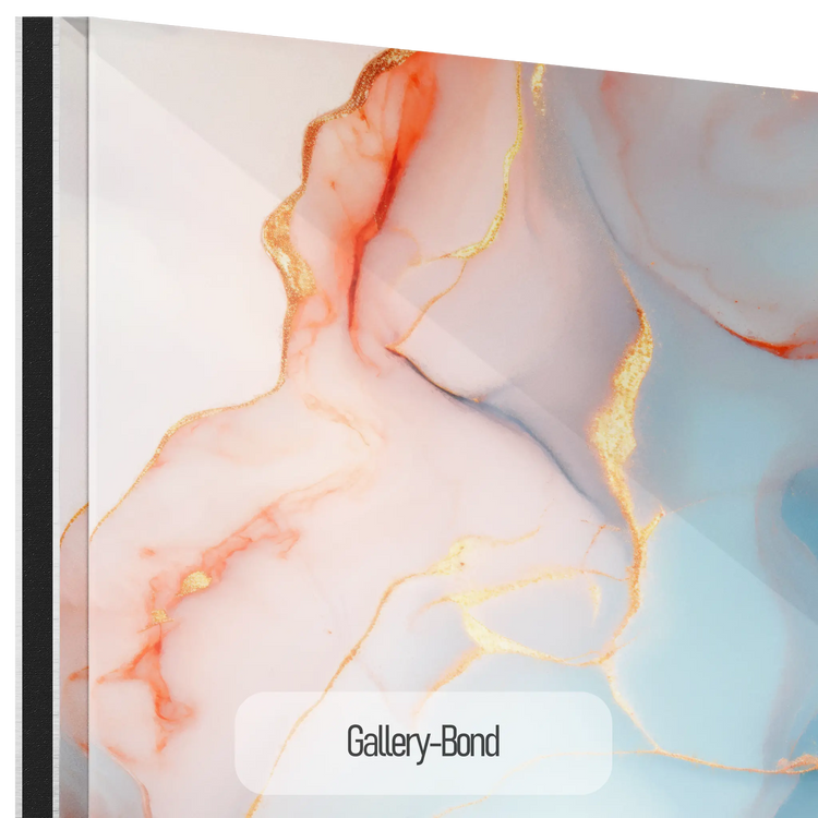 Lapis Lazuli | Mineralårer af Guld og Azurblå Sten Kunsttryk