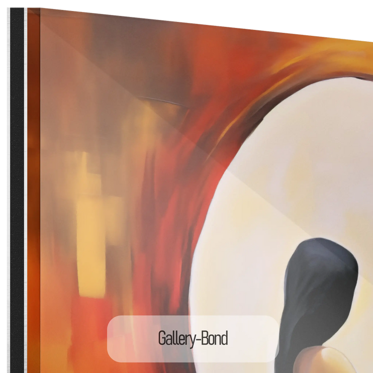 Point de Tournant | Étreinte Abstraite de Lumière et d'Ombre