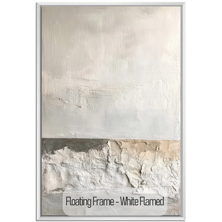 Abstract Collection | Timeless Simplicity | Minimalist Abstract Art with Texture Look for Elegant Interiors by Roderick Sebastiaan | White-Flamed_64ed4613-a87f-4a8c-a28c-b7588ac145f8