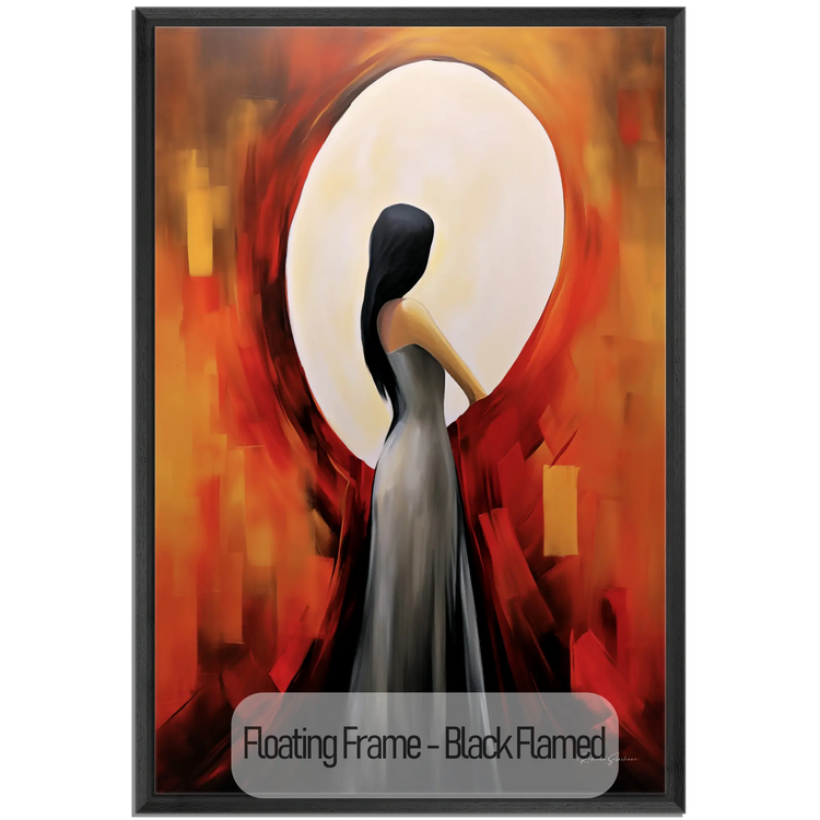 Point de Tournant | Étreinte Abstraite de Lumière et d'Ombre