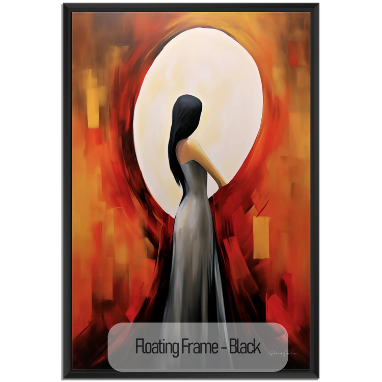 Point de Tournant | Étreinte Abstraite de Lumière et d'Ombre