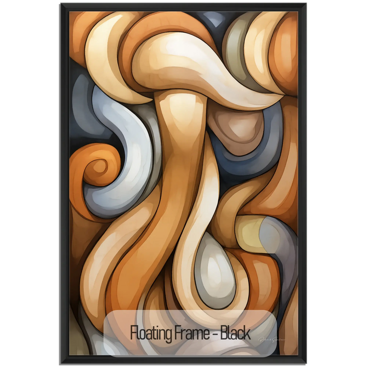 Le Tisseur de Rêves | Vagues et Courbes Surréalistes sur Cadre Artistique