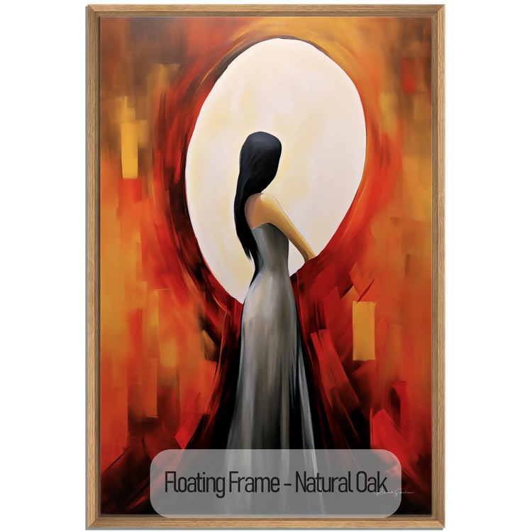 Point de Tournant | Étreinte Abstraite de Lumière et d'Ombre