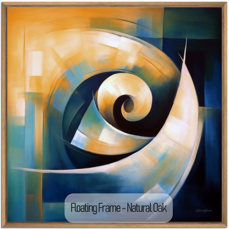 The Spiral | Abstract Dynamics and Movement in Modern Colours