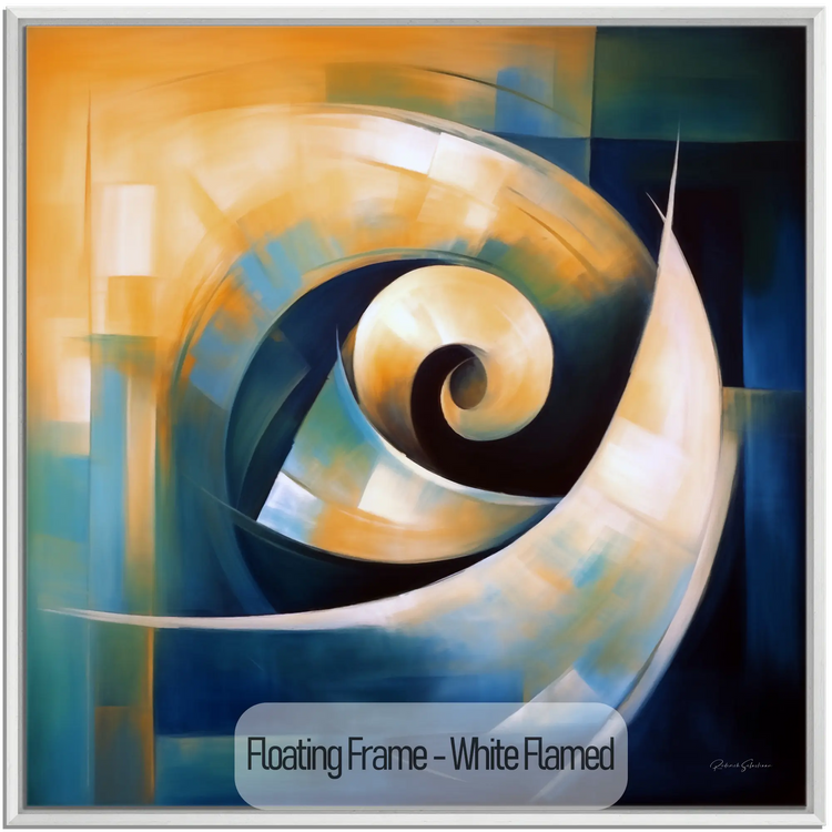 The Spiral | Abstract Dynamics and Movement in Modern Colours