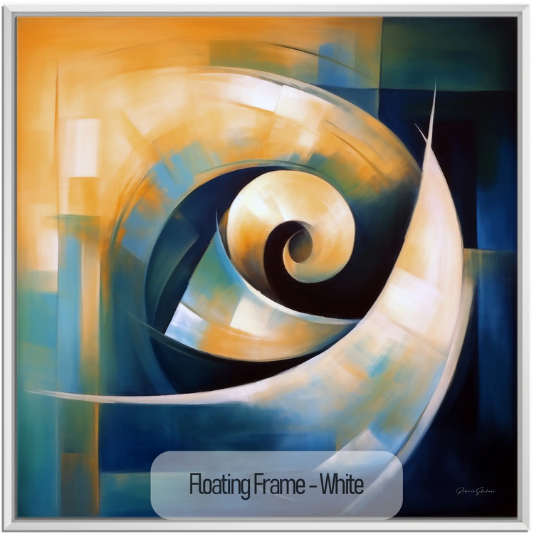 The Spiral | Abstract Dynamics and Movement in Modern Colours