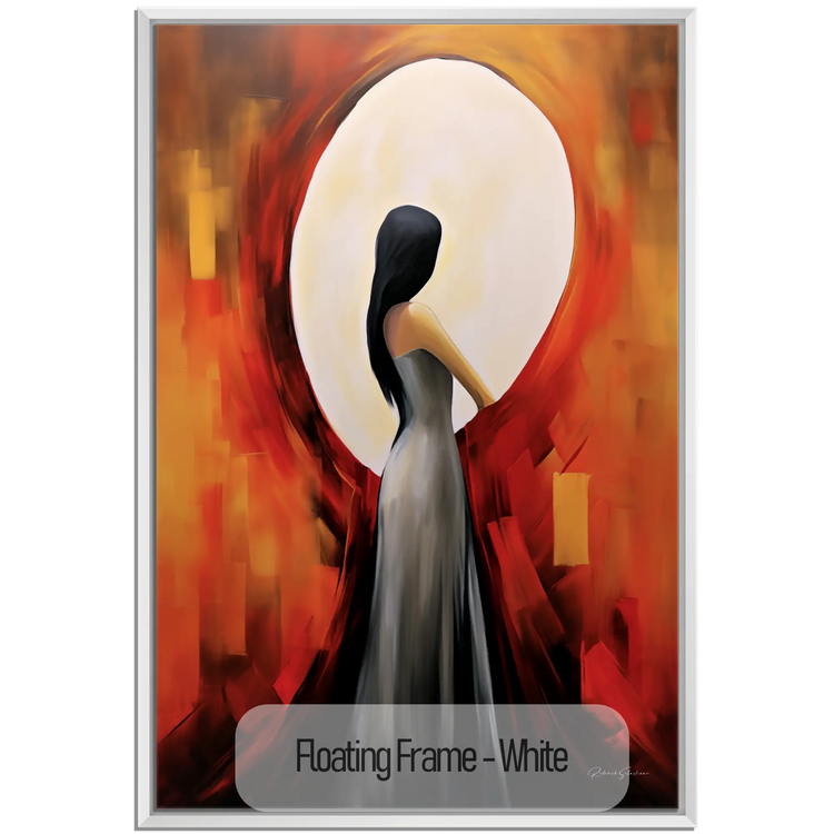 Point de Tournant | Étreinte Abstraite de Lumière et d'Ombre