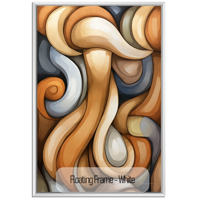 Le Tisseur de Rêves | Vagues et Courbes Surréalistes sur Cadre Artistique