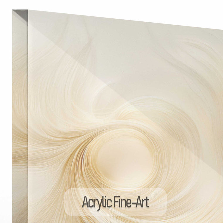 Minimalism Collection | Threads of Fate | Intricate & Chaotic Golden Strands of Destiny Art Print by Roderick Sebastiaan | AcrylicFine-Art_ae95c3f8-94ae-4709-ab41-e5966e82b420