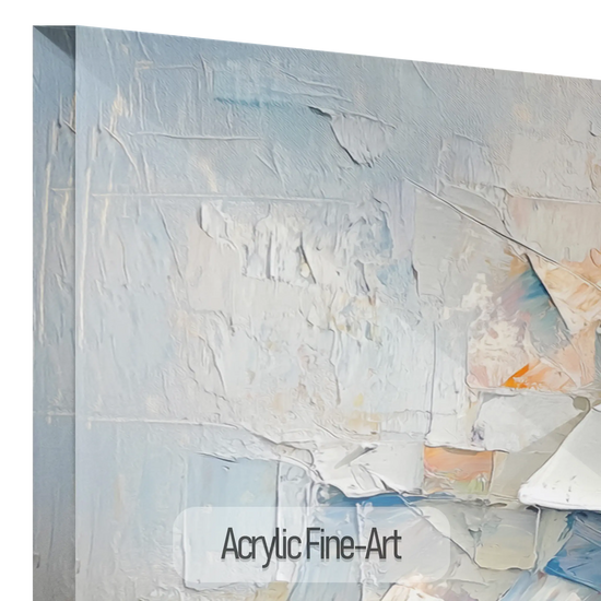 Abstract Collection | Fragments of Hope | Textured Look Abstract with Light Tones and Colourful Accents by Roderick Sebastiaan | AcrylicFine-Art_d08dd458-95f5-4d30-94ef-8a5837c7bef1