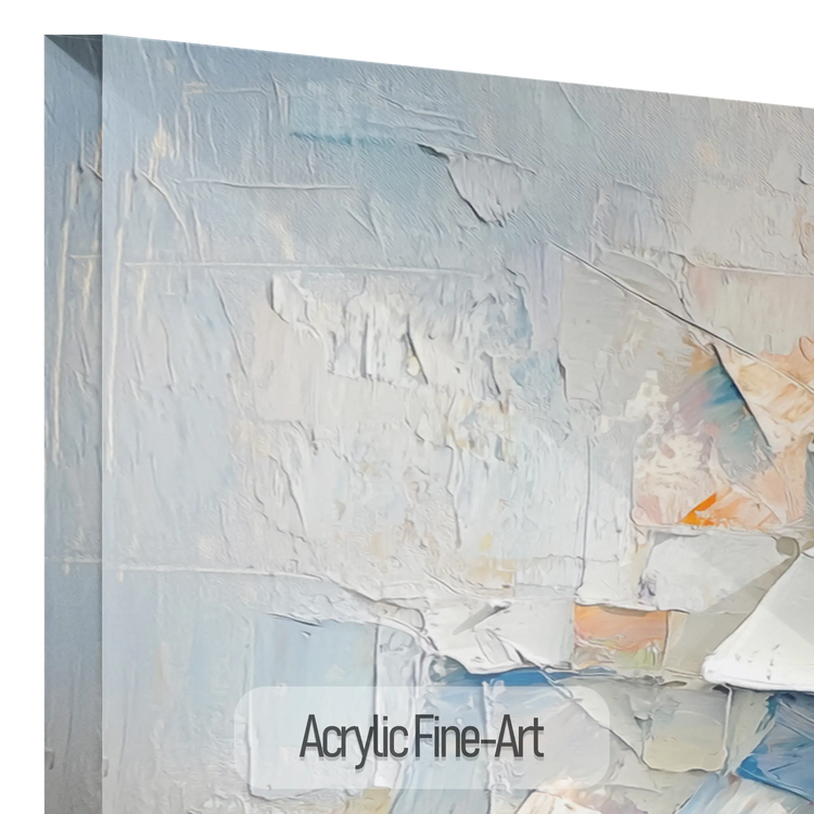 Abstract Collection | Fragments of Hope | Textured Look Abstract with Light Tones and Colourful Accents by Roderick Sebastiaan | AcrylicFine-Art_d08dd458-95f5-4d30-94ef-8a5837c7bef1