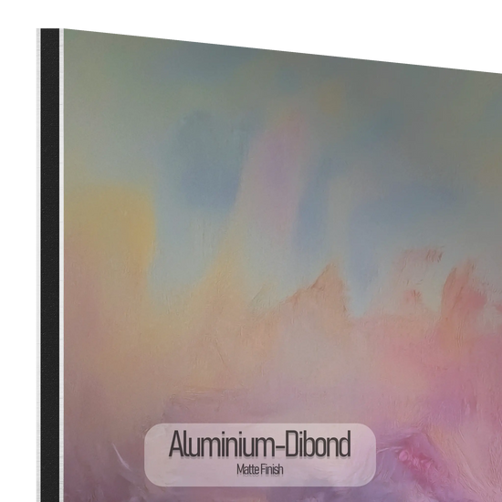 Abstract Collection | Fading Memories | Abstract Silhouette with Vibrant Blues and Pinks by Roderick Sebastiaan | Aluminium-Dibond-MatteFinish_0dc92a62-8984-48d4-811a-290b8ab40a53