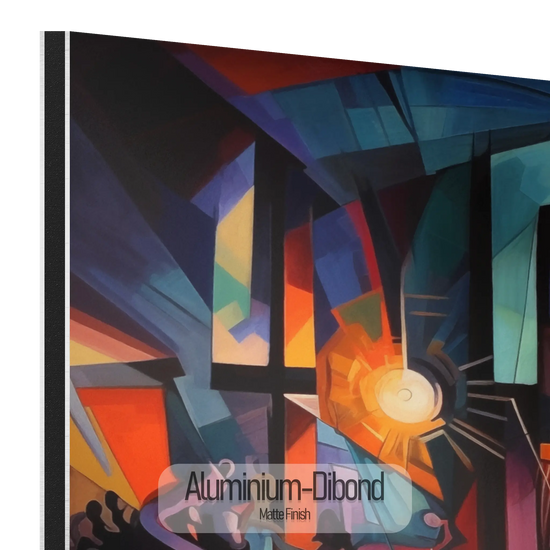 Music Collection | 20's Jazz No.1 | Vibrant Art Deco Jazz Club Print on Art Cloth by Roderick Sebastiaan | Aluminium-Dibond-MatteFinish_22fd1e51-21c5-47d0-aae7-1475a760b8ed