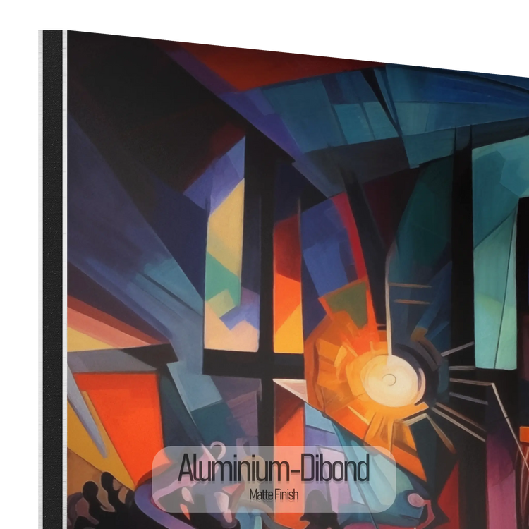 Music Collection | 20's Jazz No.1 | Vibrant Art Deco Jazz Club Print on Art Cloth by Roderick Sebastiaan | Aluminium-Dibond-MatteFinish_22fd1e51-21c5-47d0-aae7-1475a760b8ed