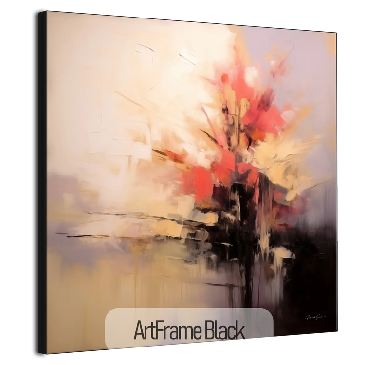 Abstract Collection | Fiery Genesis | Warmth and Motion in Abstract Canvas Art by Roderick Sebastiaan | ArtFrameBlackFrame_29225a29-ee4d-4ec7-b639-aee8f4ed5418