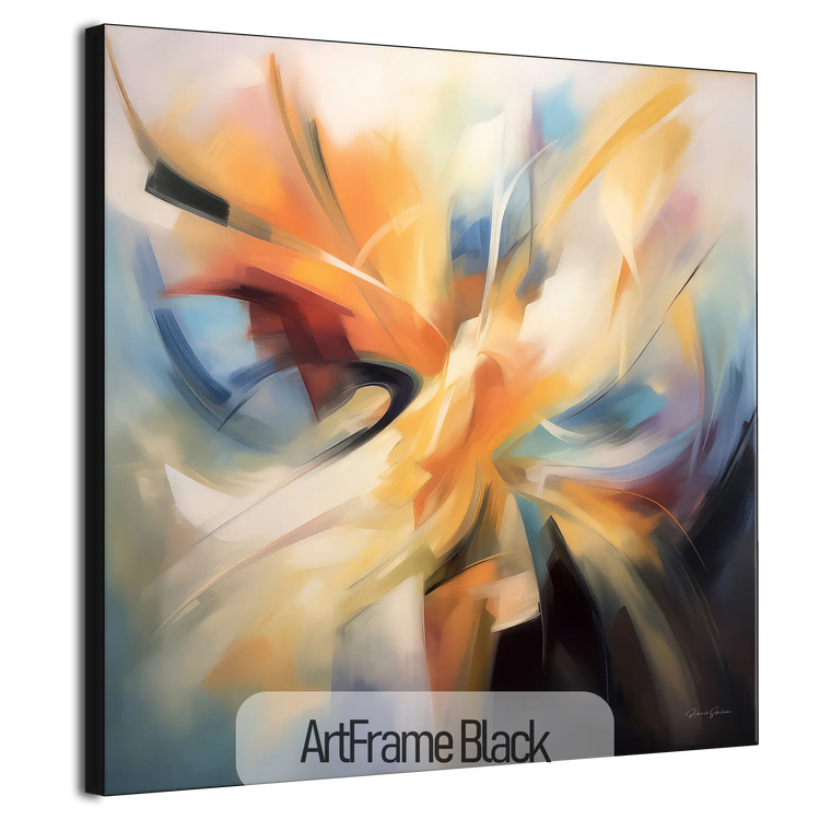 Soul of the Phoenix | Dynamic Abstract Artwork for Modern Interiors