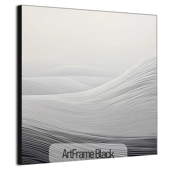 Minimalism Collection | Fading Echoes | Elegant Minimalist Dune Landscape Art for Modern Spaces by Roderick Sebastiaan | ArtFrameBlackFrame_d242bbbf-e1df-4916-84e8-835c8c2c31ab